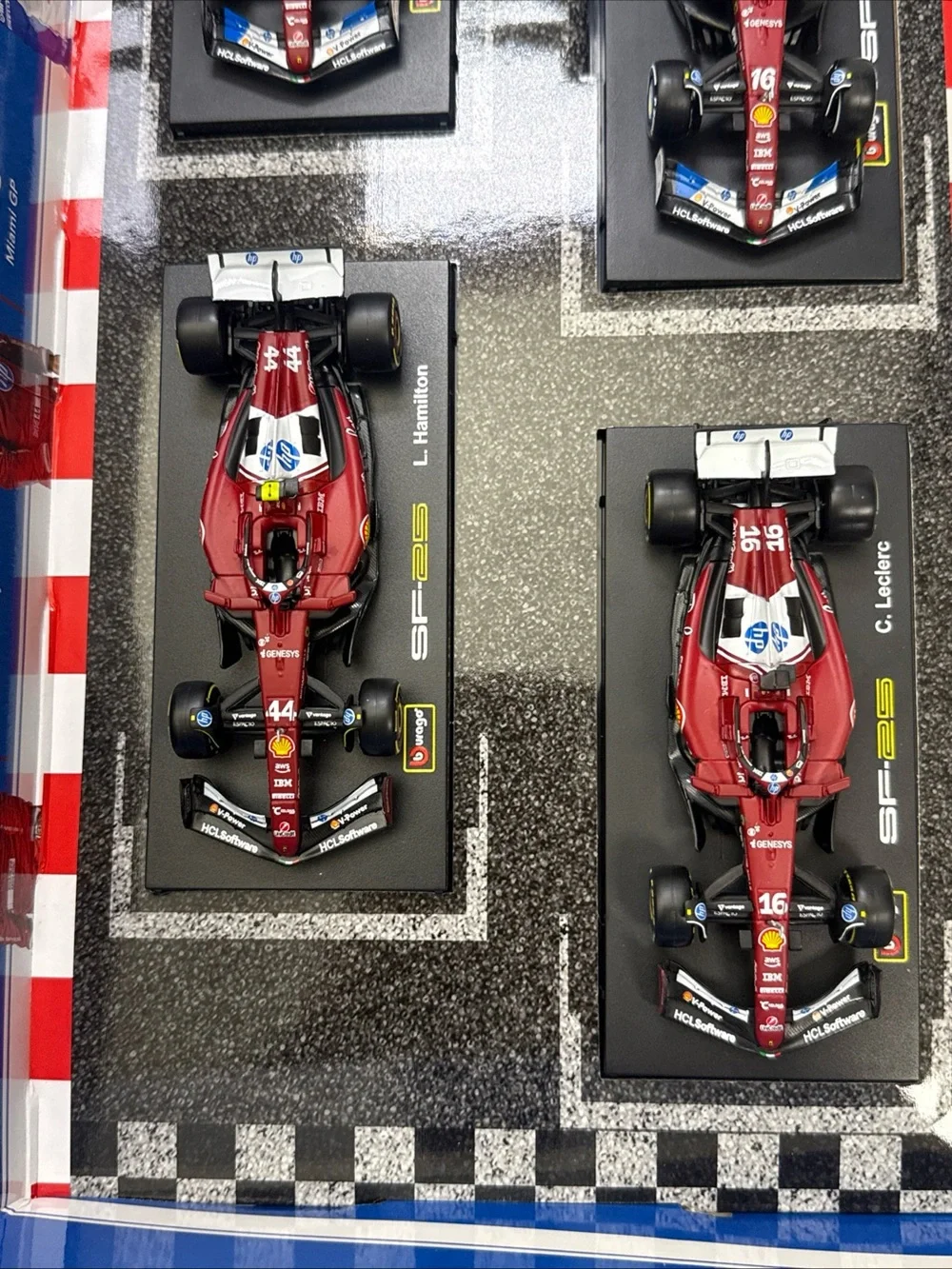 90 Formula Racing Car Toy - Red and Blue Die-Cast Model